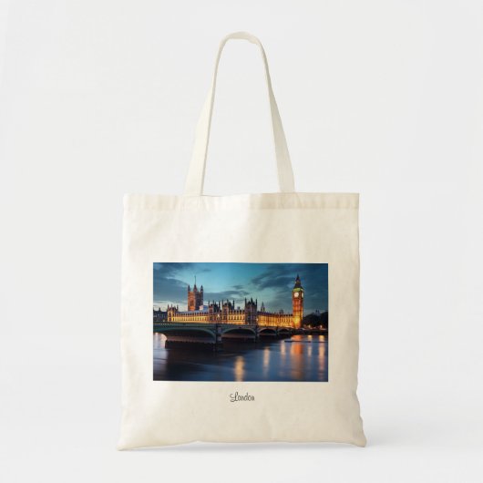 Tote Bag Big Ben, Londres. (Devant)