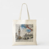 Tote Bag Big Ben, Londres, Royaume-Uni (Dos)