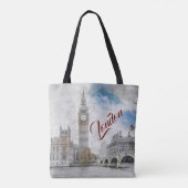 Tote Bag Big Ben, Londres, Royaume-Uni (Dos)