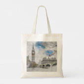 Tote Bag Big Ben, Londres, Royaume-Uni (Dos)