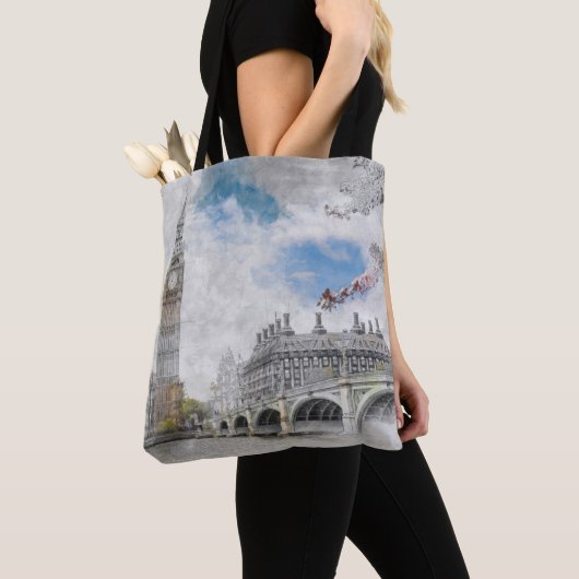 Tote Bag Big Ben, Londres, Royaume-Uni (De près)
