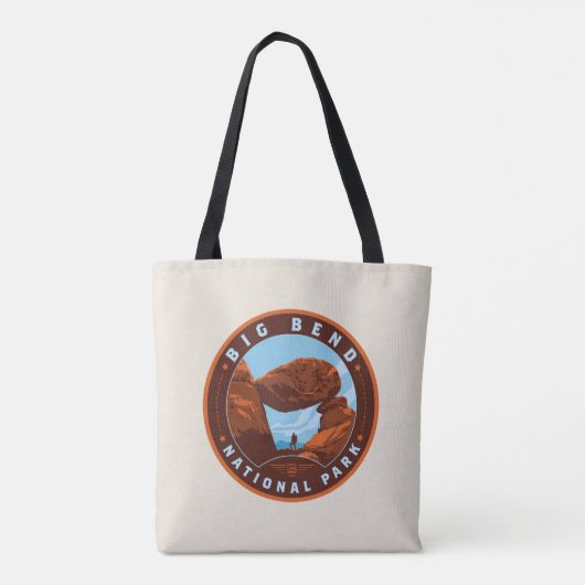 Tote Bag Big Bend National Park (Dos)