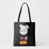 Tote Bag Big black-eared mouse (Devant)