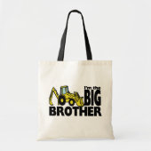 Tote Bag Big Brother Backhoe (Devant)