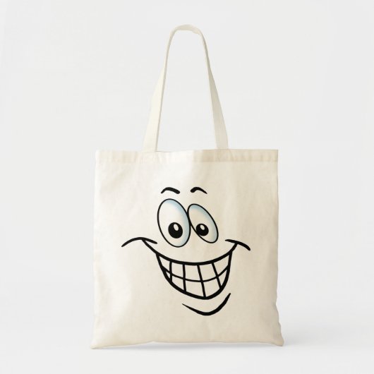 Tote Bag Big Cartoon Smile (Devant)
