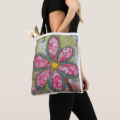 Tote Bag Big Flower Fourre-tout (De près)