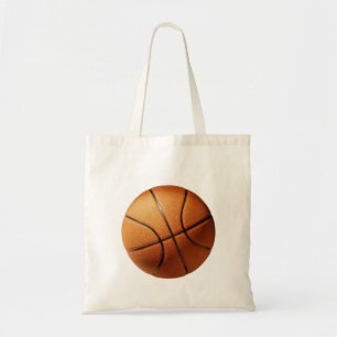 Tote Bag Big Round Tradition Orange Basketball,