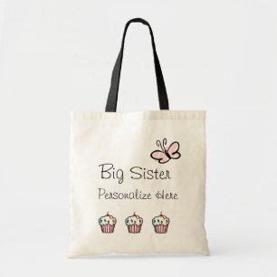 Tote Bag Big Sister Baby Love