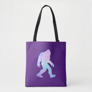 Tote Bag Bigfoot aquarelle