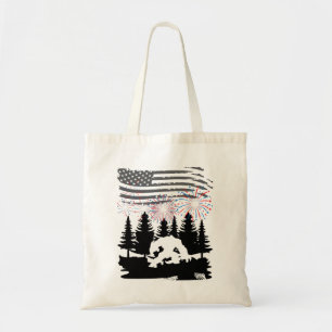 Tote Bag Bigfoot Fishing le 4 juillet.w