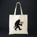 Tote Bag Bigfoot juif Hanukkah Chanukah Humour Hilarant<br><div class="desc">Bigfoot juif Hanukkah Chanukah Humour Hilarant Menorah Dreidel</div>