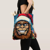 Tote Bag Bigfoot Noël drôle (De près)