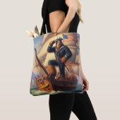 Tote Bag Bigfoot Sailor (De près)
