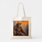 Tote Bag Bigfoot Samurai (Dos)