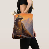 Tote Bag Bigfoot Samurai (De près)