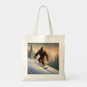 Tote Bag Bigfoot Snowboard (Dos)