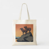 Tote Bag Bighorn Sheep American West Wildlife (Dos)