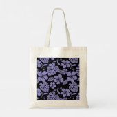TOTE BAG BIKINI ROSE (NOIR/VIOLET) (Dos)