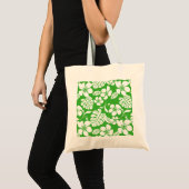 TOTE BAG BIKINI ROSE (VERT VERT VERT) (Devant (produit))