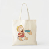 Tote Bag Bilan de la température du bébé Santé pédiatrique (Devant)