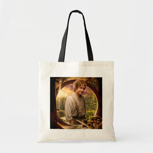 Tote Bag BILBO BAGGINS™ dans le collage de bordures (Devant)