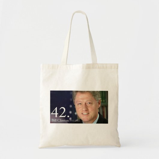 Tote Bag Bill Clinton (Devant)