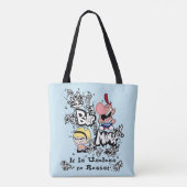Tote Bag Billy & Mandy - Inutile de résister (Dos)