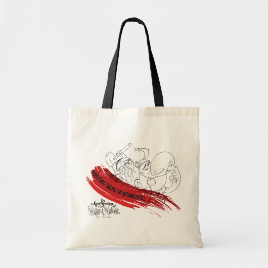 Tote Bag Billy & Mandy - L'évolution ne prend pas de prison (Devant)