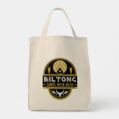 Tote Bag Biltong Et Bière (Dos)