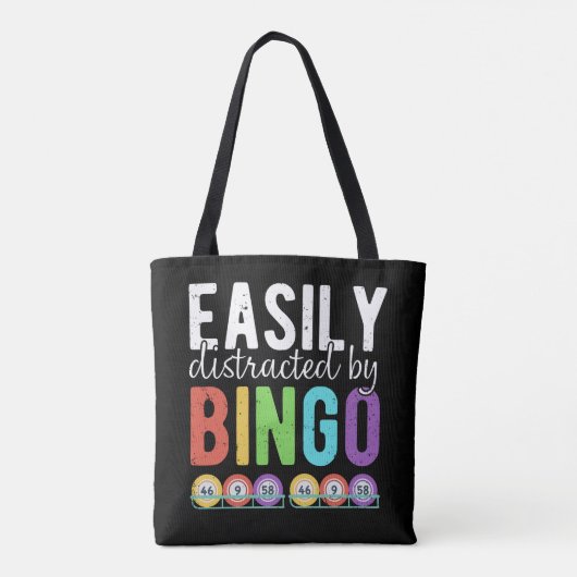 Tote Bag Bingo drôle (Dos)