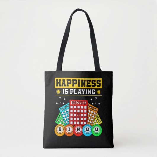 Tote Bag Bingo Jeu de Bingo (Devant)
