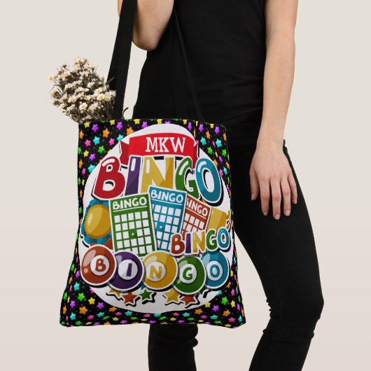 Tote Bag BINGO - Voir retour ... (De près)
