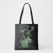 Tote Bag Bio-Déchets - Technique-Dystopique (Devant)