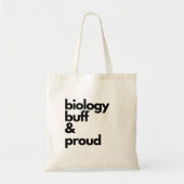 Tote Bag Biologie Buff & Fiers Science Biologie Enseignant  (Devant)