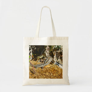 Tote Bag Biologie D'Un Lézard Dragon Porté Par Un Bébé,