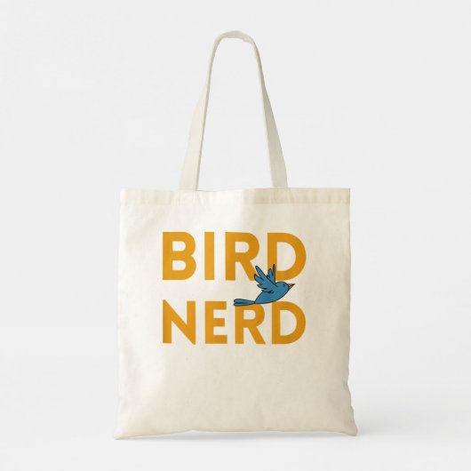 Tote Bag Bird Nerd - Oiseaux, Oiseaux, Amateurs d'oiseaux e (Dos)