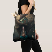 Tote Bag Birdhouse Dreams (De près)