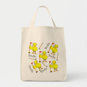 Tote Bag Birdie Golfer Chick