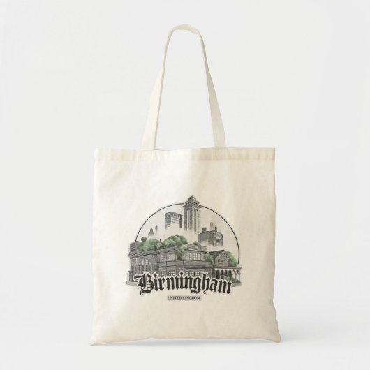 Tote Bag Birmingham City Royaume-Uni (Devant)