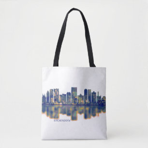 Tote Bag Birmingham Skyline