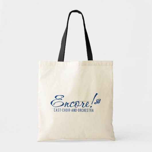 Tote Bag Bis Fourre-tout avec le logo bleu (Devant)