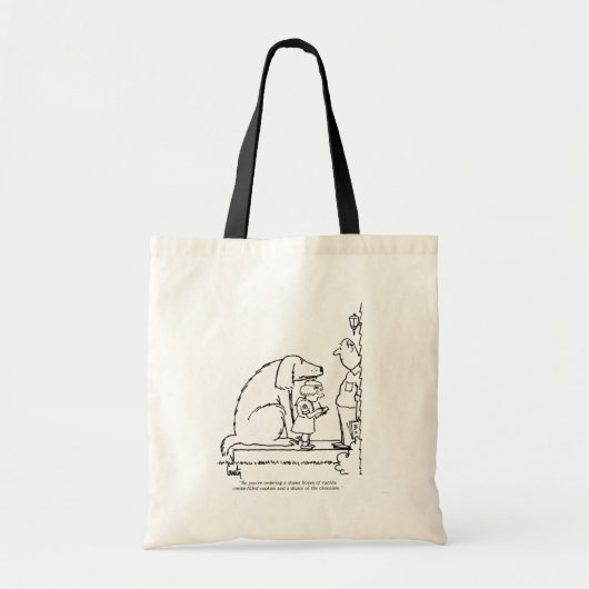 Tote Bag Biscuits de commande (Devant)