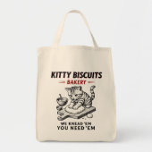 Tote Bag Biscuits Kitty Boulangerie (Devant)