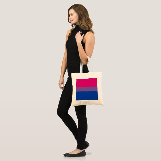 Tote Bag Bisexual pride (Devant (modèle))