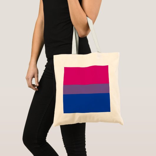 Tote Bag Bisexual pride (Devant (produit))
