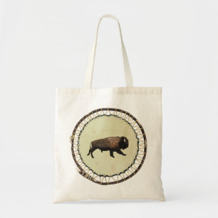 Tote Bag Bison galopant