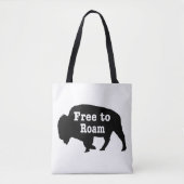 Tote Bag Bison libre de Roam (Devant)