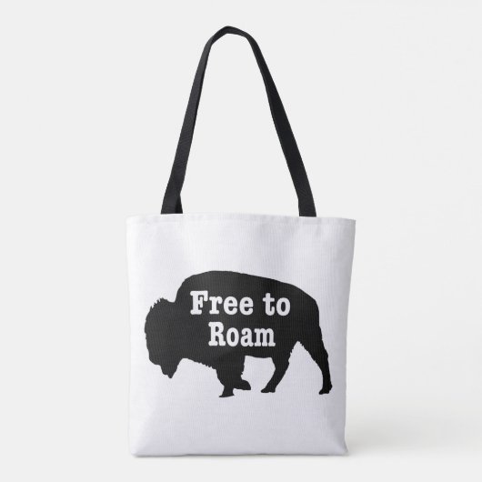 Tote Bag Bison libre de Roam (Dos)
