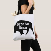 Tote Bag Bison libre de Roam (De près)