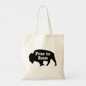 Tote Bag Bison libre de Roam (Devant)